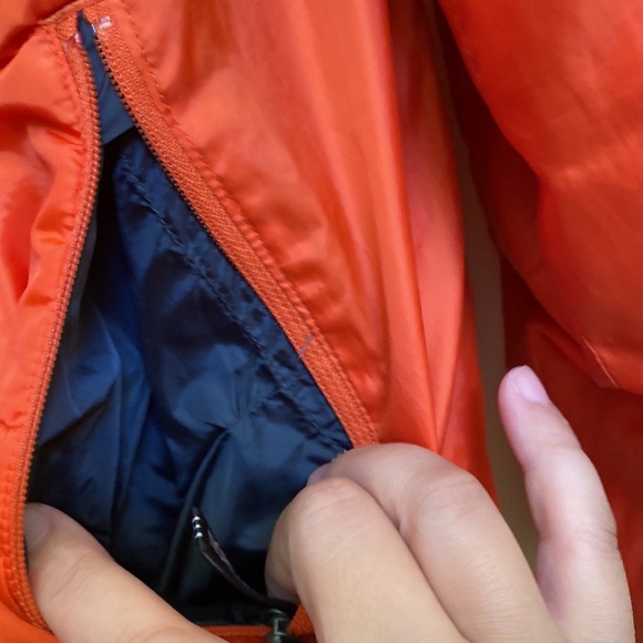 The North Face orange color jacket - Picture 6 of 9
